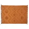 Image de HOME DECO FACTORY - TXO0088, Tapis Ethnique Tufte en Jute pour Salon ou Chambre, Design Moderne et Confortable, Dimensions 120 x 170 cm, Couleur Terracotta