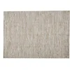 Image de HOME DECO FACTORY - TXO0142, Tapis en Jute et Coton Moderne pour Salon, Chambre ou Salle d'attente, Dimensions 120 x 170 cm, Couleur Beige, Design élégant et Intemporel.