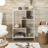 Image de Home Deco Factory - Etagère Edison blanc/marron - 80x113x30 cm OS