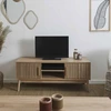 Image de Home Deco Factory - Meuble tv Klaus marron - 117x48x40 cm OS