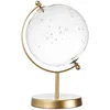 Image de HOME DECO FACTORY - HD0093 Globe en Verre Constellations - Décoration Intérieure Élégante, Moderne ou Classique, pour Étagère ou Bureau, Transparent, Or, 20 cm