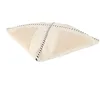 Image de HOME DECO FACTORY - TX0043 Coussin Bouclette Beige et Blanc - Conçu pour Tous Les Styles de Décoration Intérieure - Déhoussable Pratique - Dimensions 40 x 40 cm