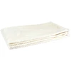 Image de Home Deco Factory - Plaid nid d'abeille blanc - 120x150 cm OS