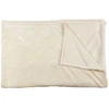 Image de Home Deco Factory - Plaid flanelle embossé crème - 150x200 cm OS