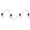 Image de HOME DECO FACTORY - LAO0183 Guirlande Solaire 20 LED Ampoules Blanches - Design Élégant - Installation Facile - Autonomie 8h - Taille 5m - Couleur Blanc