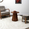 Image de Home Deco Factory - Table d'appoint Will marron - 45x45x45 cm OS
