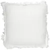 Image de HOME DECO FACTORY Coussin Gaufré Confort et Élégance 40x40 cm Ivoire
