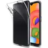 Image de NOVAGO Compatible avec Samsung Galaxy A01 - Coque Arrière Transparente en Silicone TPU Gel Souple Solide Anti Choc (Transparent)