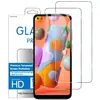 Image de NOVAGO compatible avec Samsung Galaxy A11-Pack de 2 films en verre trempé ultra résistant anti choc et anti explosion d'écran (Transparent)