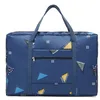 Image de NOVAGO Sac de Voyage Pliable Grande Taille 30L, Facile a Ranger et très léger -Bleu Foncé Motif