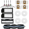 Image de NOVAGO compatible avec aspirateur robot ECOVACS DEEBOT X1 OMNI - (1 Brosse Principal+4 sacs poussieres+2 filtres+ 4 brosse latérale + 4 serpillères et 1 couverture) (lot de 16 pièces)