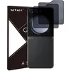 Image de NOVAGO compatible avec Samsung Galaxy Z Flip5 5G/ Z Flip6/ Z Flip7 FE- 2 Films Protection Écran Anti-Espion en Verre Trempé - Confidentialité, Anti-Rayures et Compatible Coques