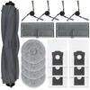 Image de NOVAGO Compatible pour Dreame X40 Ultra/ L40 Ultra/ X40 Ultra Complete/ X40 Master-Kit d'Accessoires complet 1 brosse principale, 4 brosses latérales, 2 filtres, 4 serpillières, 6 sacs à poussière