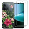 Image de NOVAGO Compatible avec Xiaomi Redmi 15C 4G/5G -Pack Complet- Coque Résistante Transparente avec Motif Fantaisie imprimé + 2 Films Protection vitre écran Verre trempé (Exotique)