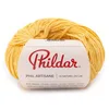 Image de Phildar - Pelote de Laine Phil Artisane - Laine à Crocheter et à Tricoter - 30% LIN,70% VISCOSE - Aiguille n°3.5 - Couleur JAUNE