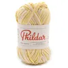 Image de Phildar - Pelote de Laine Phil Vegetal - Laine à Crocheter et à Tricoter - 100% COTON - Aiguille n°5 - Couleur JAUNE
