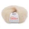 Image de Phildar - Pelote de Laine Phil Chic - Laine à Crocheter et à Tricoter - 32% LAINE,16% POLYAMIDE,2% ELASTHANNE,50% KID MOHAIR - Aiguille n°6 - Couleur BLANC