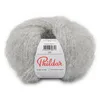 Image de Phildar - Pelote de Laine Phil Chic - Laine à Crocheter et à Tricoter - 32% LAINE,16% POLYAMIDE,2% ELASTHANNE,50% KID MOHAIR - Aiguille n°6 - Couleur GRIS