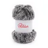 Image de Phildar - Pelote de Laine Phil Inuit - Laine à Crocheter et à Tricoter - 100% POLYESTER - Aiguille n°8 - Couleur NOIR