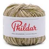 Image de Phildar - Pelote de Laine Phil Splendor - Laine à Crocheter et à Tricoter - 86% COTON,14% POLYESTER METALLISE - Aiguille n°5 - Couleur VERT