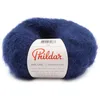 Image de Phildar - Pelote de Laine Phil Chic - Laine à Crocheter et à Tricoter - 32% LAINE,16% POLYAMIDE,2% ELASTHANNE,50% KID MOHAIR - Aiguille n°6 - Couleur BLEU
