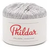 Image de Phildar - Pelote de Laine Phil Divin - Laine à Crocheter et à Tricoter - 54% VISCOSE,46% POLYESTER - Aiguille n°5 - Couleur GRIS
