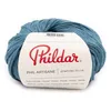 Image de Phildar - Pelote de Laine Phil Artisane - Laine à Crocheter et à Tricoter - 30% LIN,70% VISCOSE - Aiguille n°3.5 - Couleur VERT