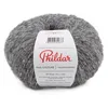 Image de Phildar - Pelote de Laine Phil Couture - Laine à Crocheter et à Tricoter - 25% POLYAMIDE,35% BABY ALPAGA,15% LAINE (MERINOS),25% POLYESTER METALLISE - Aiguille n°3.5 - Couleur GRIS