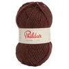 Image de Phildar - Pelote de Laine Phil Charly - Laine à Crocheter et à Tricoter - 100% ACRYLIQUE - Aiguille n°4 - Couleur MARRON