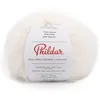 Image de Phildar - Pelote de Laine Phil Lovely Mohair - Laine à Crocheter et à Tricoter - 30% MOHAIR,70% ACRYLIQUE - Aiguille n°8 - Couleur BLANC