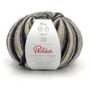 Image de Phildar - Pelote de Laine Phil Star Concept - Laine à Crocheter et à Tricoter - 28% COTON,12% POLYAMIDE,46% LAINE (MERINOS),14% FIBRES METALLISEES - Aiguille n°6 - Couleur NOIR