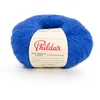 Image de Phildar - Pelote de Laine Phil Mohair Coton - Laine à Crocheter et à Tricoter - 40% COTON,60% KID MOHAIR - Aiguille n°5 - Couleur BLEU