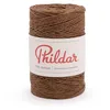 Image de Phildar - Pelote de Laine Phil Raphia - Laine à Crocheter et à Tricoter - 100% PAPIER - Aiguille n°5 - Couleur MARRON