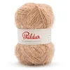 Image de Phildar - Pelote de Laine Phil Beaugency - Laine à Crocheter et à Tricoter - 20% LAINE,25% ACRYLIQUE,55% POLYAMIDE - Aiguille n°5 - Couleur BLANC