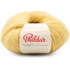Image de Phildar - Pelote de Laine Phil Mohair Coton - Laine à Crocheter et à Tricoter - 40% COTON,60% KID MOHAIR - Aiguille n°5 - Couleur JAUNE