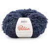 Image de Phildar - Pelote de Laine Phil Alpaga Boucle - Laine à Crocheter et à Tricoter - 60% LAINE,40% ALPAGA - Aiguille n°6 - Couleur BLEU