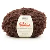 Image de Phildar - Pelote de Laine Phil Alpaga Boucle - Laine à Crocheter et à Tricoter - 60% LAINE,40% ALPAGA - Aiguille n°6 - Couleur MARRON