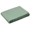 Image de STOF - Drap Plat - Taille 180x290 cm - Qualité Percale de Coton - 100% Coton certifié Oeko-Tex - Couleur Vert - Modèle Elysée - Linge de lit pour Maison - Doux et Confortable