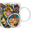 Image de ABYSTYLE - CRASH BANDICOOT - Mug - 320 ml - Sticker Crash - subli
