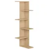 Image de PEGANE Etagère Murale, bibliothèque Coloris chêne Cambrian - Longueur 37 x Profondeur 24 x Hauteur 141 cm