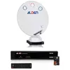 Image de Pack ALDEN Orbiter Parabole Automatique 85cm + Récepteur Satellite SATMATIC HD TNTSAT