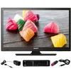 Image de Antarion TV LED 19" 48cm Téléviseur HD Camping Car 12V Port USB DVB-T2