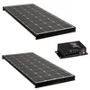 Image de PACK 2x ANTARION BLACK BOOSTER 170W Panneau solaire Camping Car + Kit de pose Régulateur de charge