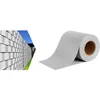 Image de Toilinux.com Brise-Vue en PVC Gris Clair 70 m x 19 cm   Occultant Clôture Jardin 450 g/m²   Pare-Soleil & Coupe-Vent   70 Clips de Fixation Inclus   Grande Longueur pour Grillage Terrasse Balcon