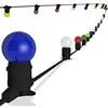 Image de Rêvenergie Guirlande guinguette extErieure Lumineuse LED 20 Ampoules B22 Multicolore 10m