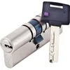 Image de Cylindre 2 entrées Classic Pro Mul-T-Lock - Laiton nickelé - Haute sûreté - Longueur 31 x 40 mm