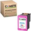 Image de COMETE, Marque Française - 302XL - 1 Cartouche d'encre Compatible avec HP 302 XL - pour HP Deskjet 3630 3632 1110 2130 Envy 4520 4523 4528 OfficeJet 3830 4650 5232 (1 Couleur)