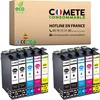 Image de COMETE, Marque française - 29XL - 10 Cartouches d'encre Compatibles avec Epson 29 XL Fraise - pour Epson Expression Home XP-452 XP-235 XP-245 XP-247 (4 Noir et 6 Couleur)