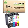 Image de COMETE, Marque française - 29XL - 5 Cartouches Compatibles avec Epson 29 XL Fraise - Multipack pour XP-342 XP-352 XP-452 XP-332 XP-245 XP-442 XP-255 XP-355 XP-455 XP-247 XP-432 XP-435 XP-335 XP-345