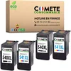 Image de COMETE, Marque française - 540 541 XL - 4 Cartouches d'encre Compatibles avec Canon PG-540 CL-541 / PG540 CL541 / 540XL 541XL Compatible pour Pixma MG3650 S G2150 MG3150 MX475 (2 Noir et 2 Couleur)